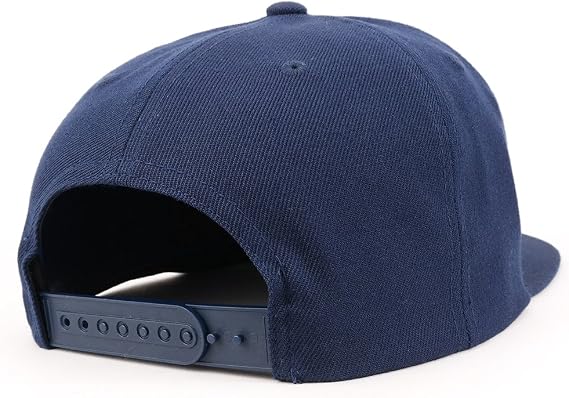 Trendy Apparel Shop Small Number 91 Embroidered Flatbill Snapback