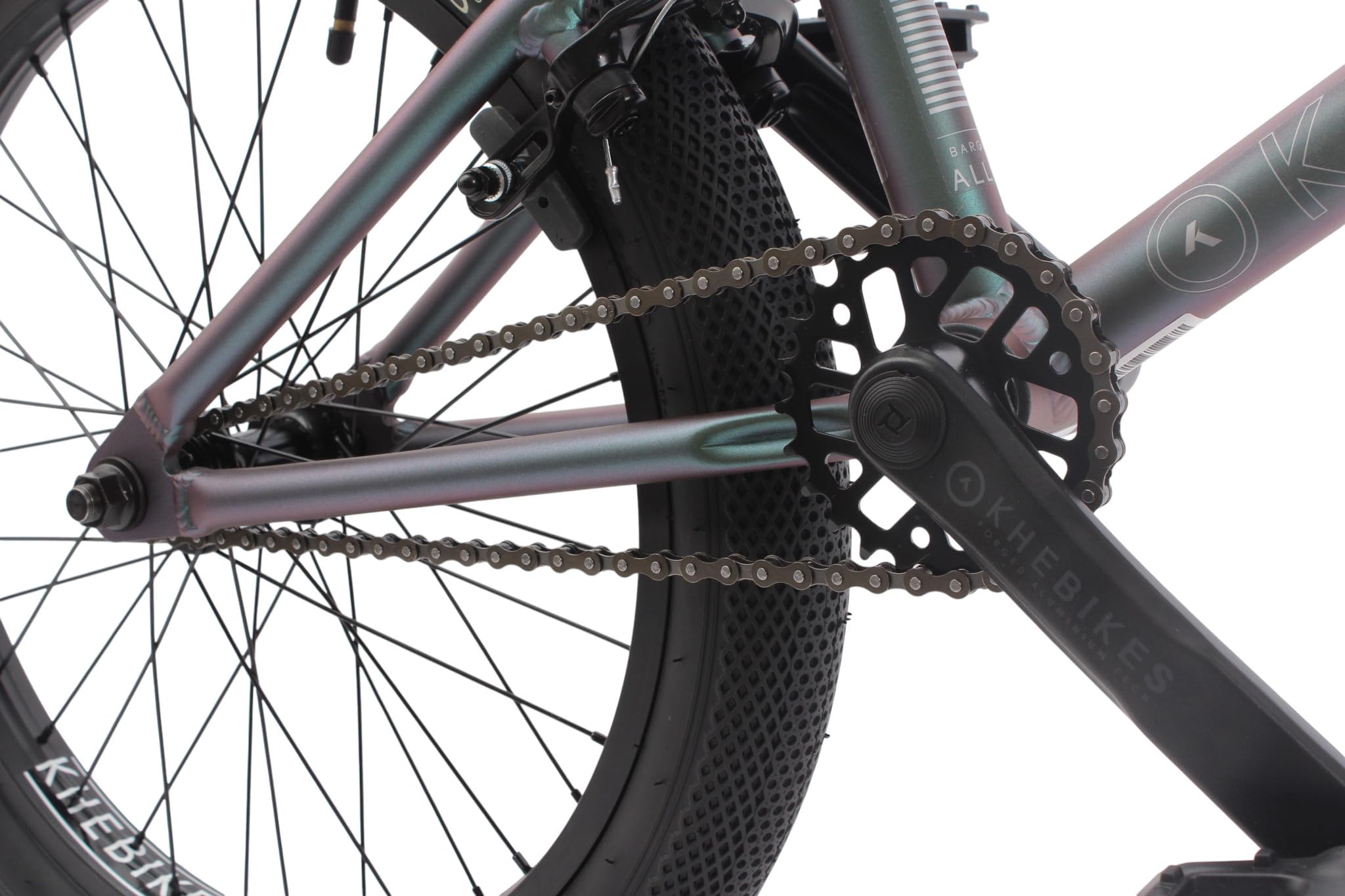 KHEbikes KHE Barcode LL 20 Zoll BMX Fahrrad – 10,4 kg – Aluminium Rahmen – Affix Rotor – 360° Tricks – Doppelkammerfelgen – Flip Flop Grün – 2025