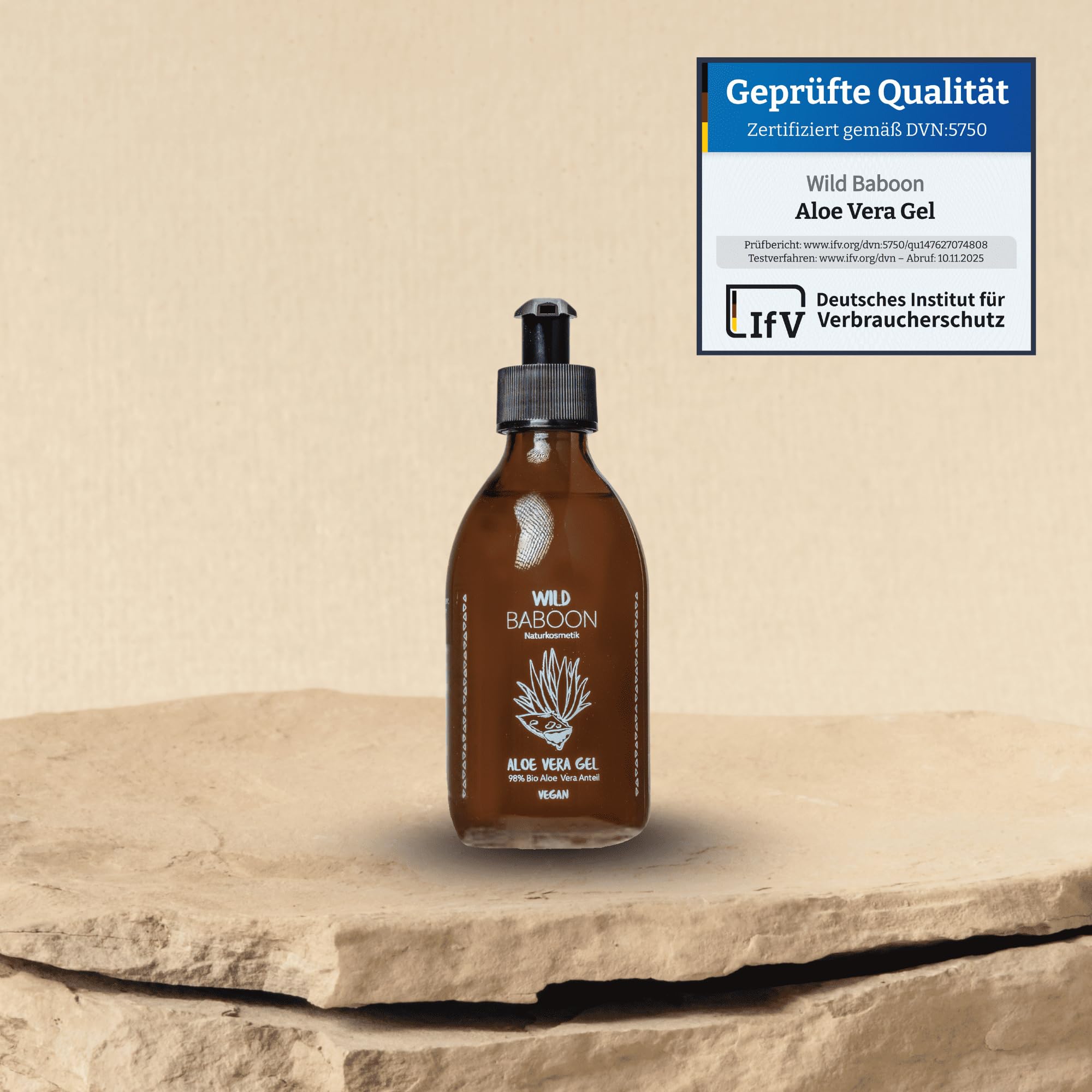 Aloe Vera Gel 100% | ohne kleben oder spannen | geprft und ausgezeichnet |  Bio und Naturkosmetik | Geschmeidige Haut und Haare | 245 ml Glas kein  Plastik | frei von l&Parfm | nachhaltig : Amazon.de: Kosmetik