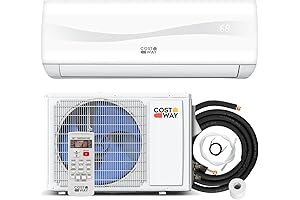 COSTWAY Wall Mount AC: Energy-Efficient Cooling Comfort