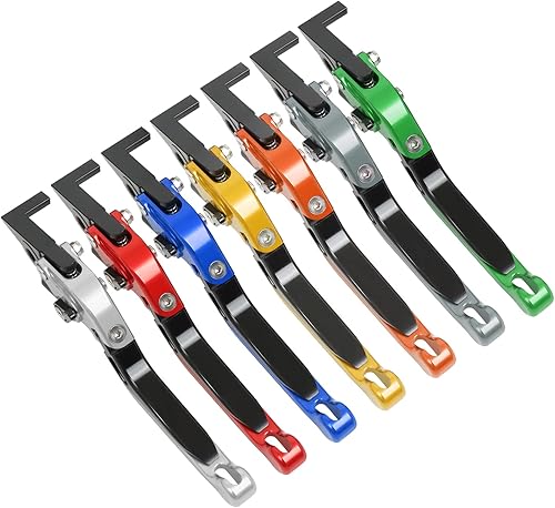 Miniatura 6 de BAIONE Worldmotop - Juego de palancas de embrague de freno de motocicleta CNC de repuesto para Honda CRF1100L Africa Twin CRF 1100L 2017-2021 (rojo)