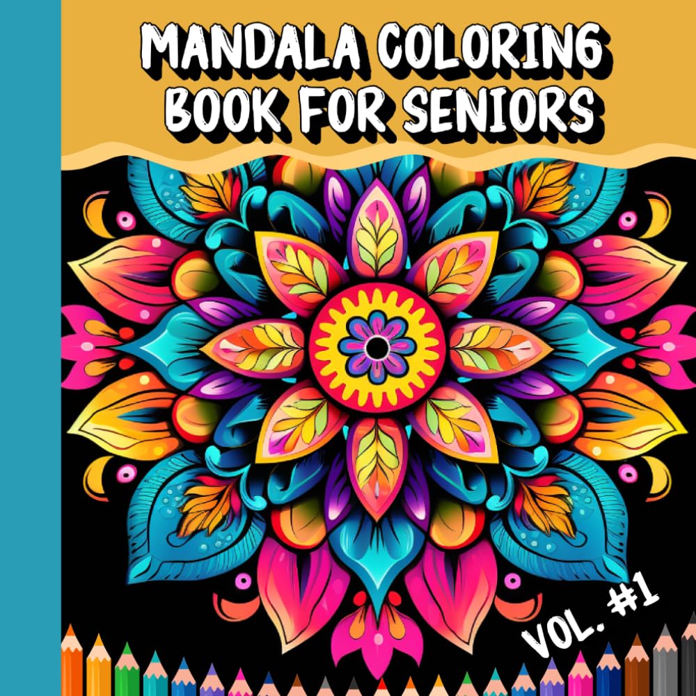 MANDALA COLORING BOOK FOR ADULTS VOL.1: Stress relief, relaxation, self-help therapy