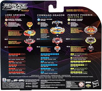 BEYBLADE Burst Pro Series Mythic Beast Collection, Red