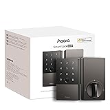 Aqara Smart Lock U100, Fingerprint Keyless Entry Door Lock with Apple...