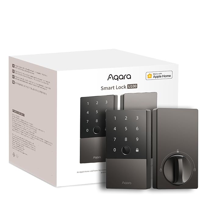 Aqara Smart Lock U100 Fingerprint Keyless Entry Door Lock