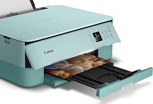 Miniatura 6 de Canon Pixma TS5320 - Impresora inalámbrica de inyección de tinta Todo-en-Uno Verde (Mint Green),Coral,Blanco,Negro