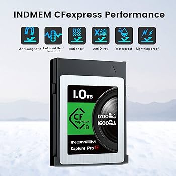 1TB CFexpress Type B 8K 6K 4K録画 カードリーダー 1TB CFexpress Type B 8K 6K 4K録画 カードリーダー Amazon.com