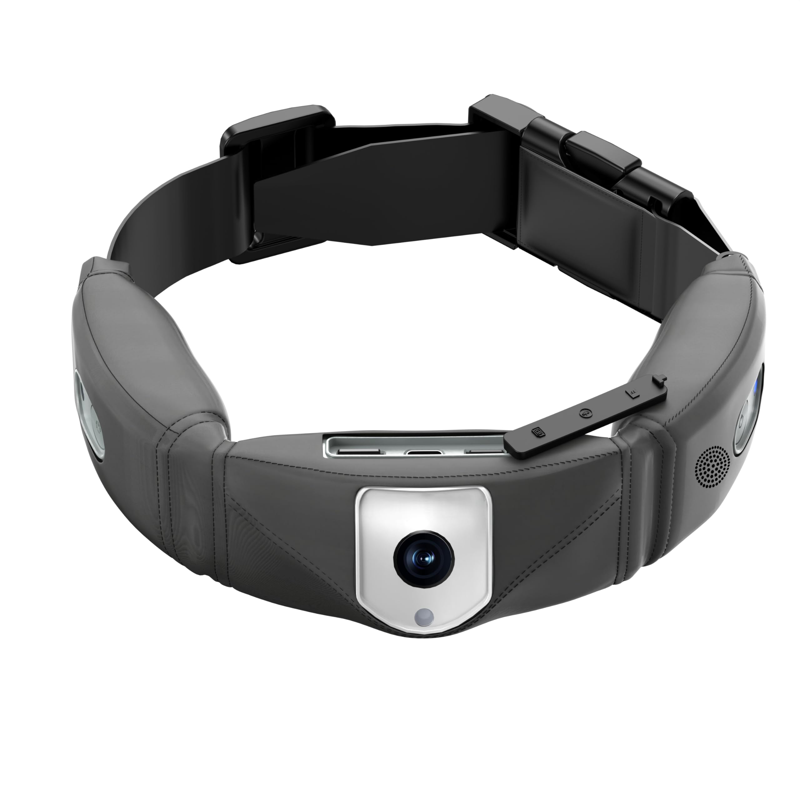 Tosuny Collar de Cámara Pet 4G LTE con Seguimiento de GPS, Cámara para Perros de 2k 144 ° Desde la Vista de Pet, No Se Necesita WiFi para Alerta Al Aire Libre, Audio Bidireccional,