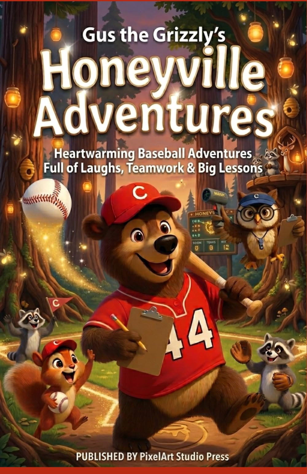 Gus the Grizzly's Honeyville Adventures: Heartwarming Baseball Adventures Full of Laughs, Teamwork & Big Lessons (Book 2)