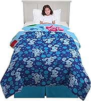 Vista 75 de Franco Ropa de cama para niños, edredón de microfibra suave, tamaño matrimonial, PJ Masks Paw Patrol Girls