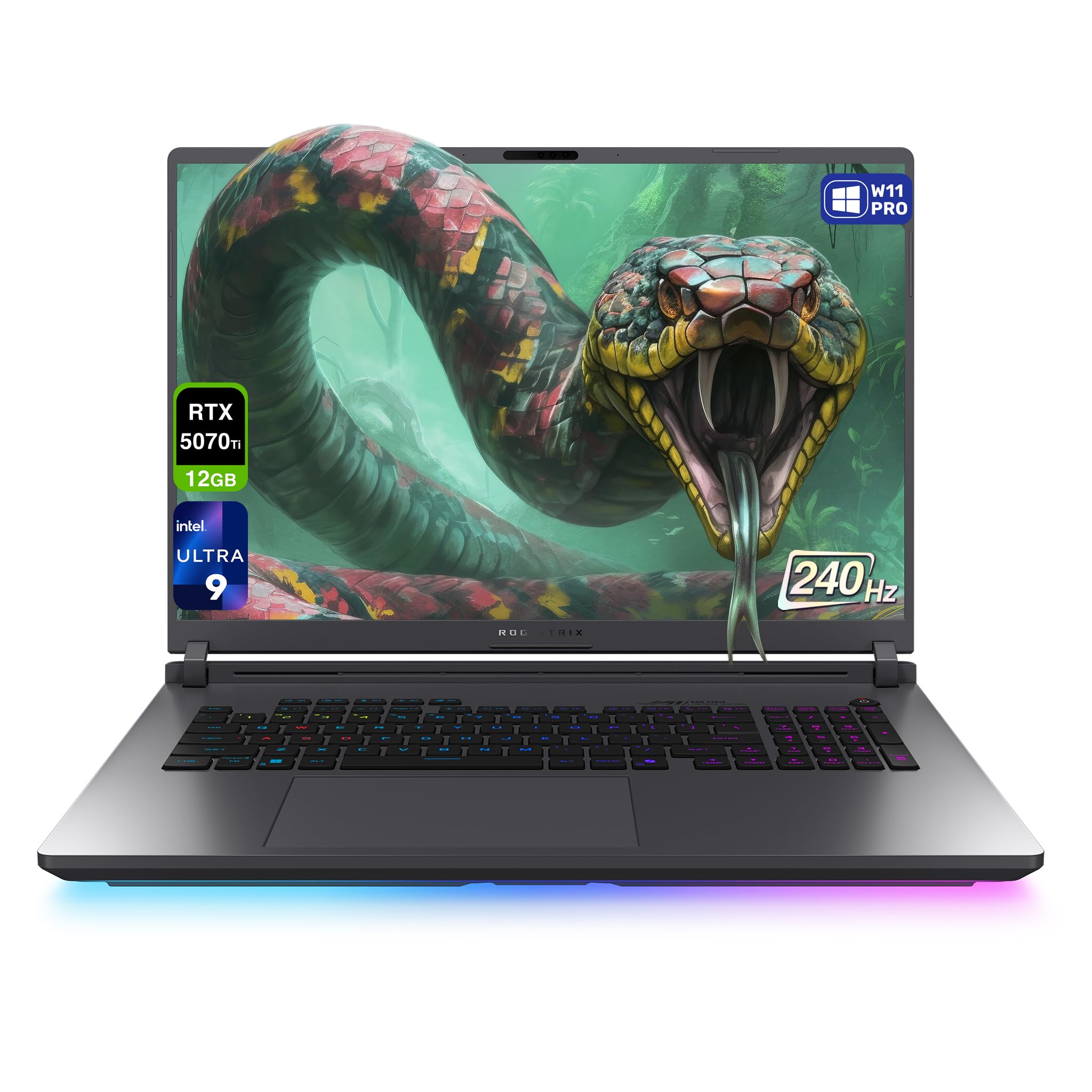 グラボ搭載／i5 8400／無線LAN／16G／SSD256G／HDD500G Amazon.com: ASUS ROG Strix G18 Gaming Laptop, AMD Ryzen 9-9955HX