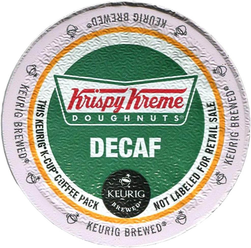 Krispy Kreme Donuts Keurig Decaf House K-Cups 24Ct