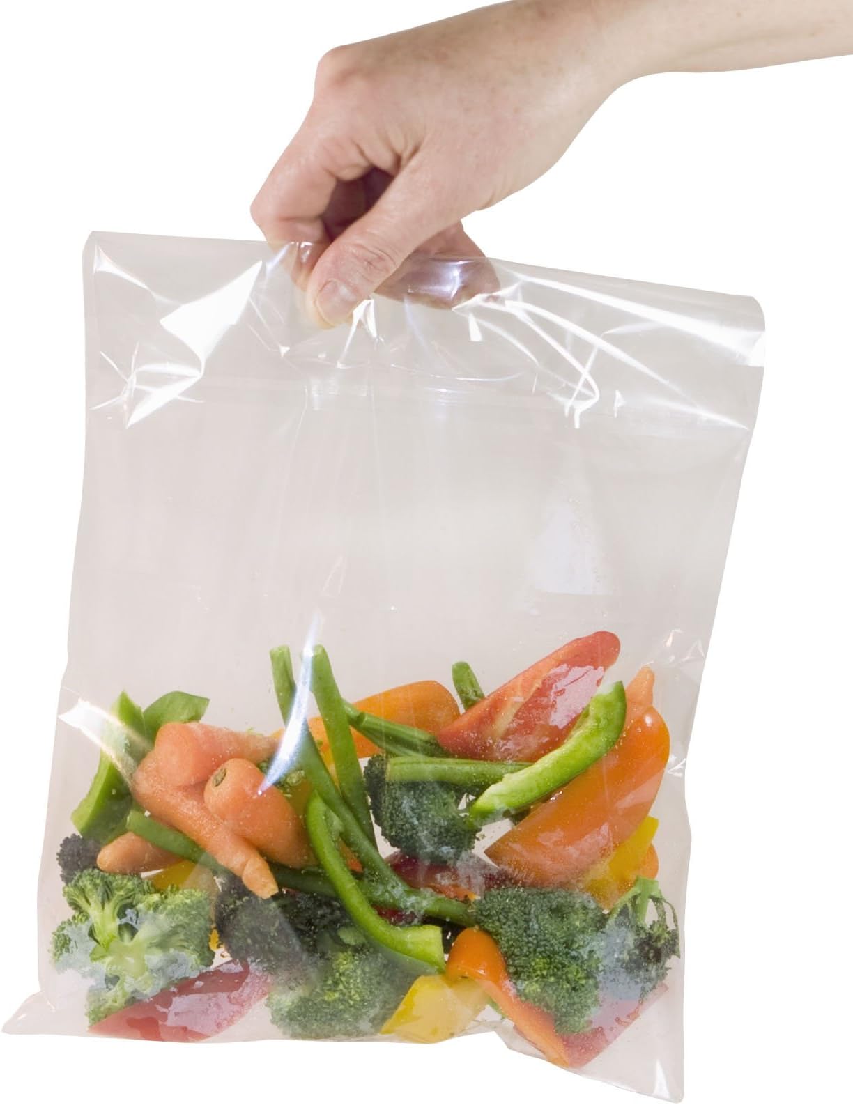 Toastabags Microwave Steam Bags, Transparent, Large, Pack of 50