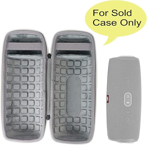 Miniatura 64 de co2CREA Funda de viaje rígida de repuesto para JBL Charge 4 / Reemplazo para altavoz Bluetooth impermeable JBL Charge 5 (negro y azul interior)