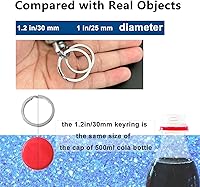 Vista 14 de Llaveros para llavero, llaves de coche, anillo de etiqueta de perro, manualidades