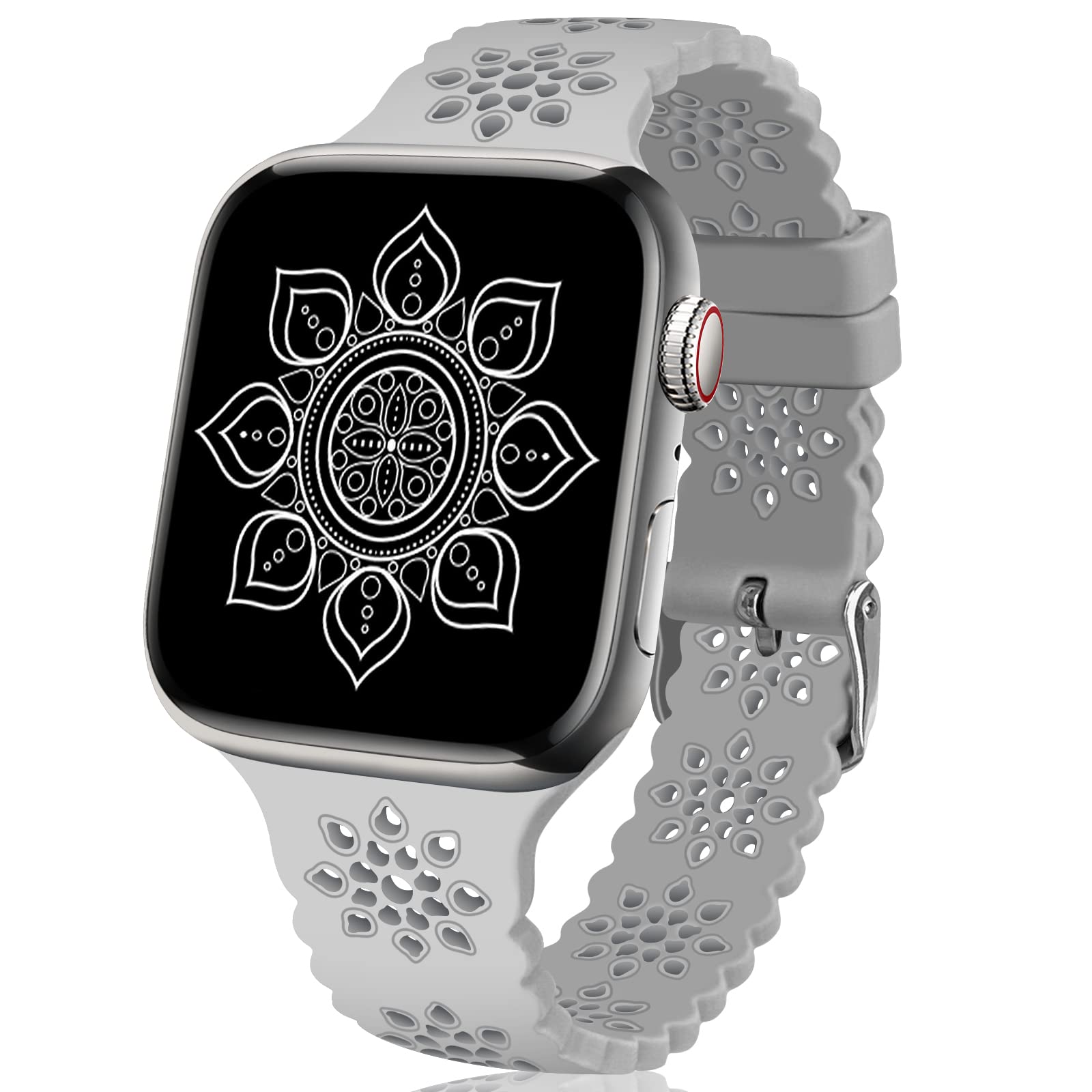 TopPerfekt Lace Strap Compatible with Apple Watch 42mm 44mm 45mm 49mm