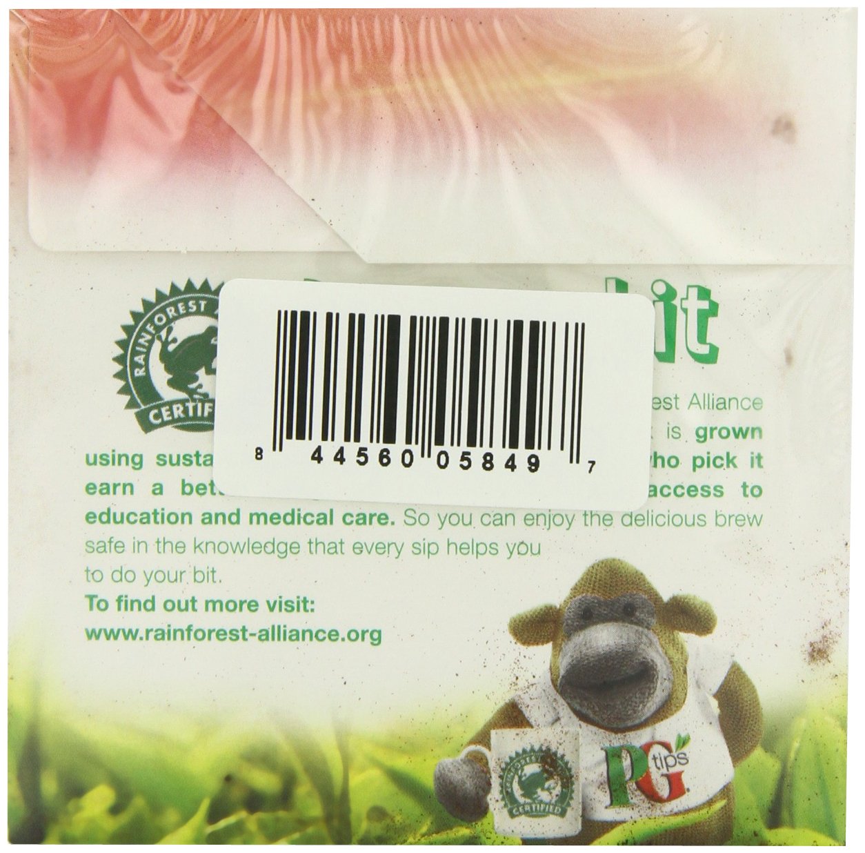PG Tips Decaf 40 Ct Tea Bags - 2 Pack