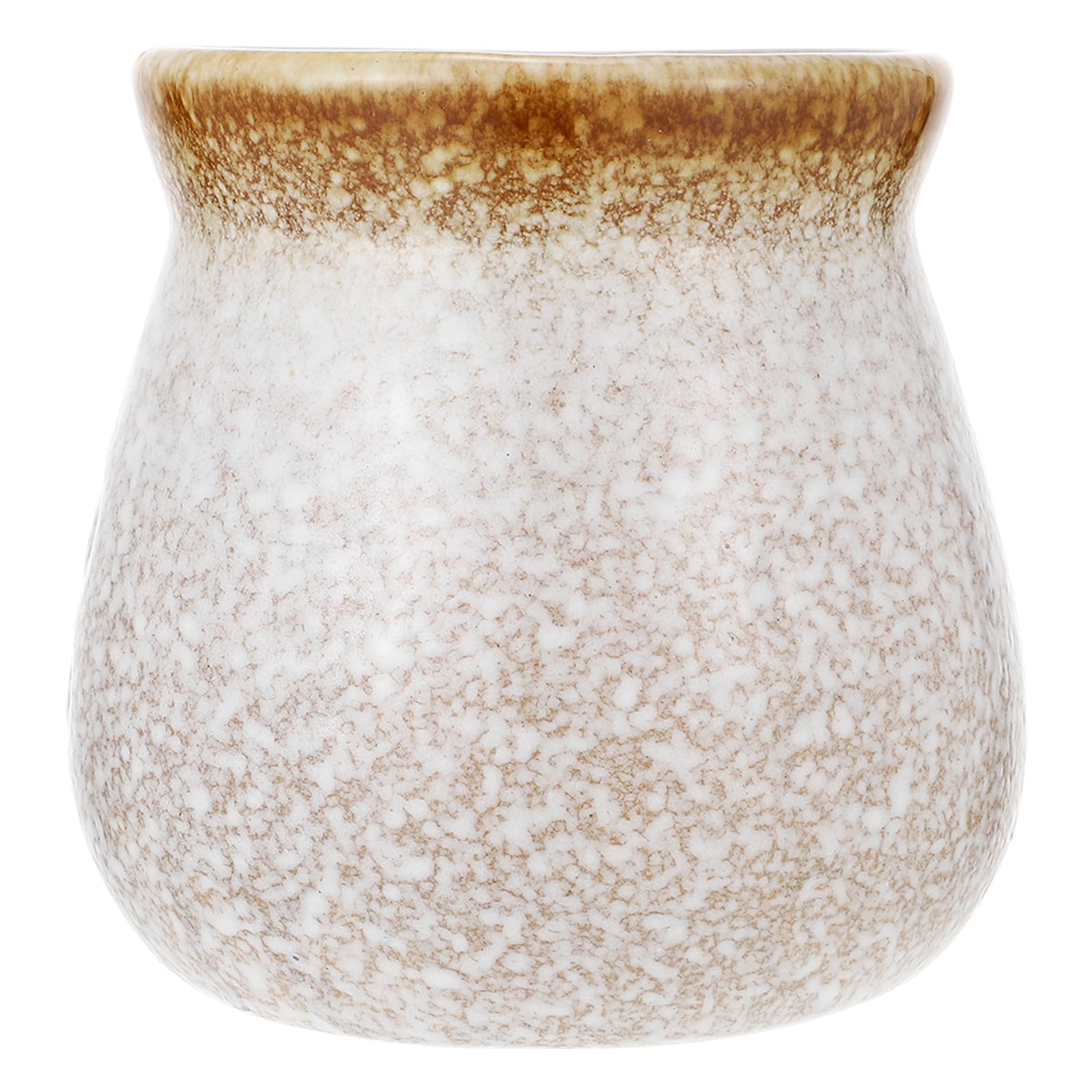 YARNOW Pot en Céramique Style Japonerie pour Rangement Baguettes et Cuillères, Résistant aux Rayures, Facile à Nettoyer, Cuisine Vintage