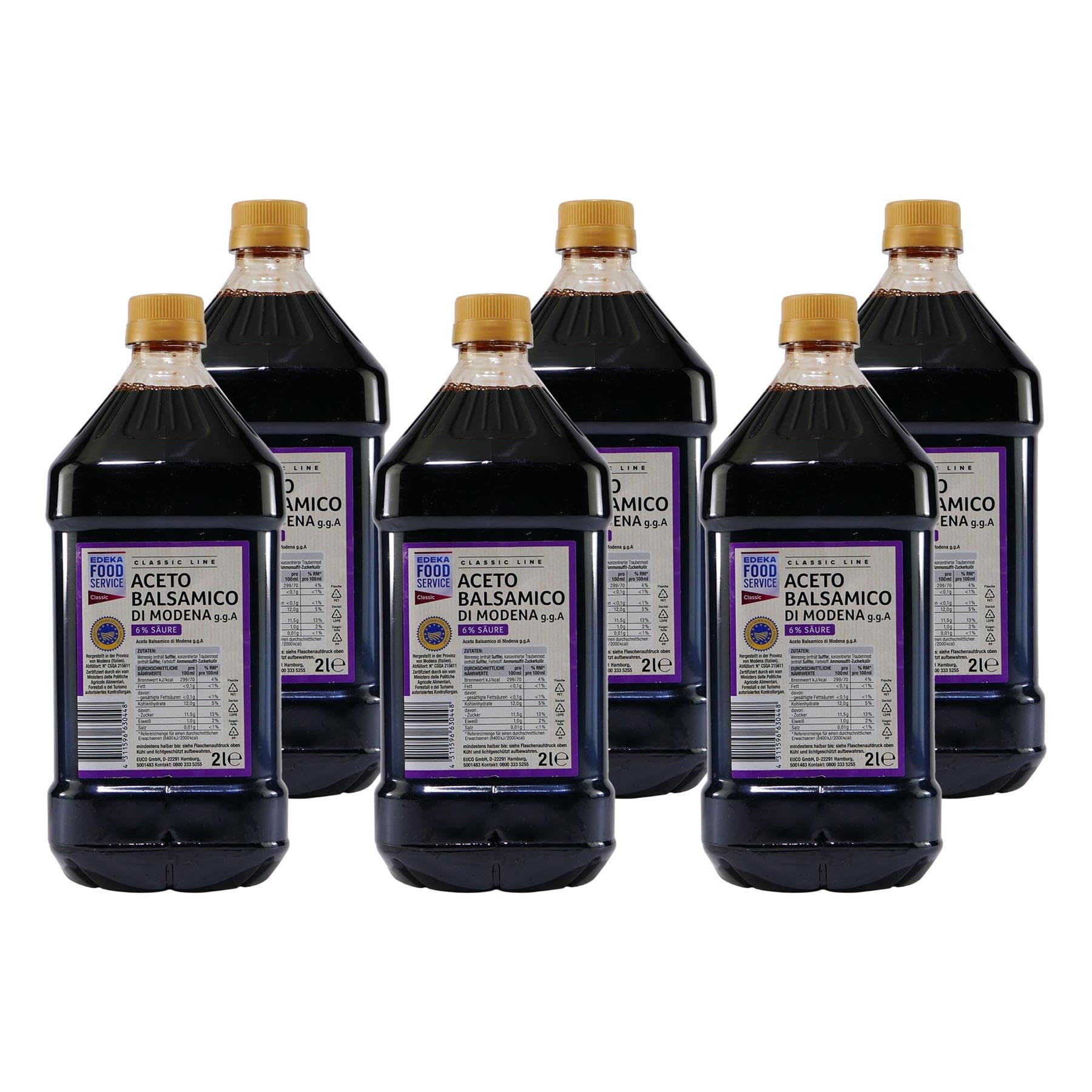 Classic Line Aceto Balsamico di Modena, 6er Pack (6 x 2l)