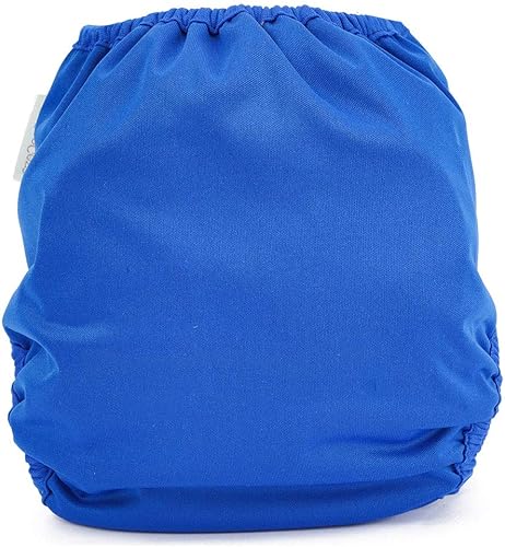 Miniatura 2 de OsoCozy Fundas de pañales de tela reutilizables de talla única, ajuste a presión ajustable y refuerzos de doble pierna para bebés y niñas de 8 a 35