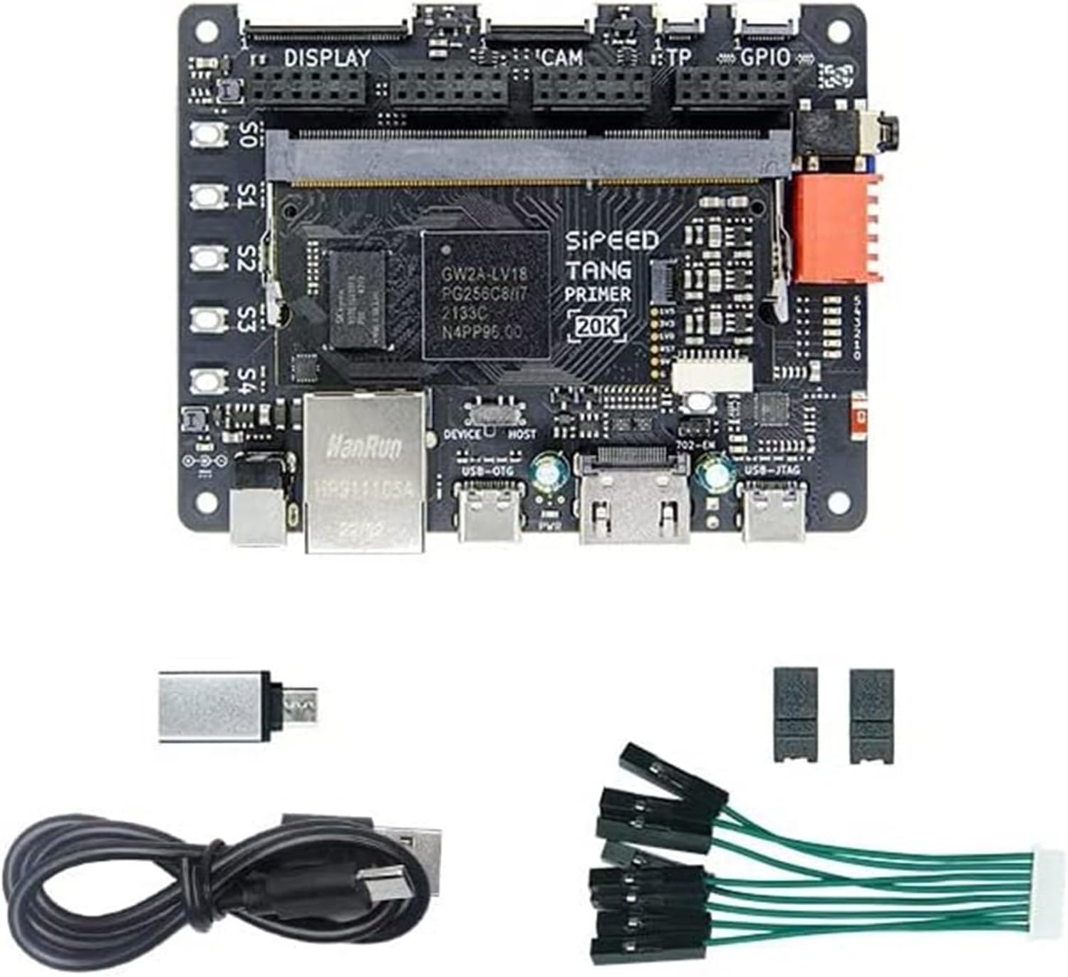 HuaIbE Tang Primer 20K RISC-V および組み込みシステム用 FPGA 開発ボード - LUT4 PMOD