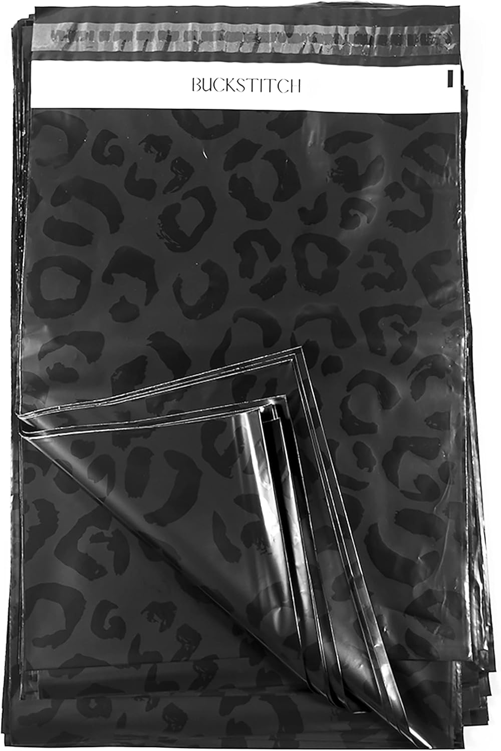 Poly Mailers LEOPARD 14x19 Inch, 100 pack, SELF SEALING, SHIPPING BAGS, LARGE CHEETAH MAILERS