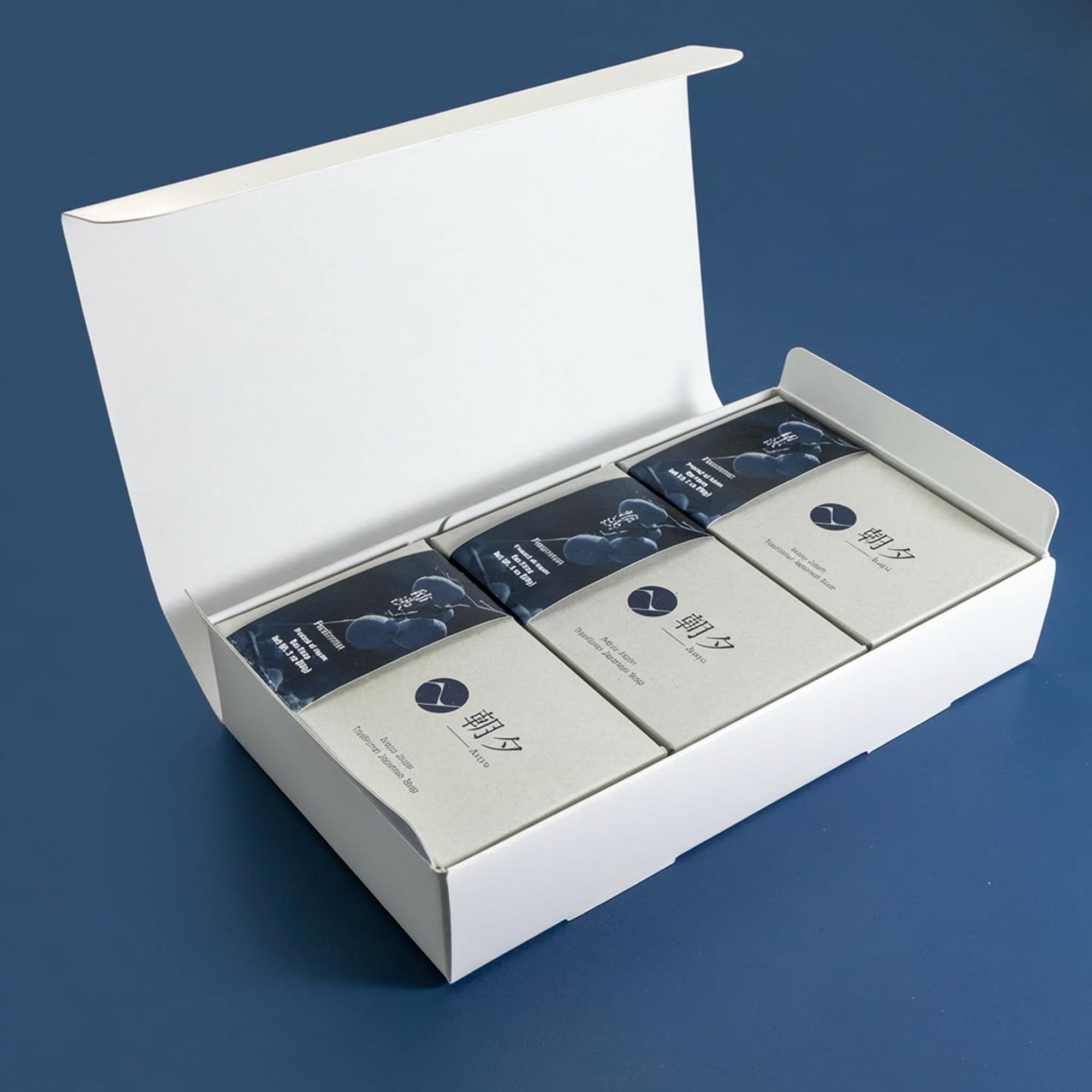 Asayu Japan Persimmon Körperseife - 3er-Pack, je 85 g (3 x 85 g), natürliche Körpergeruch-Seife für Männer und Frauen, sanft zu allen Hauttypen