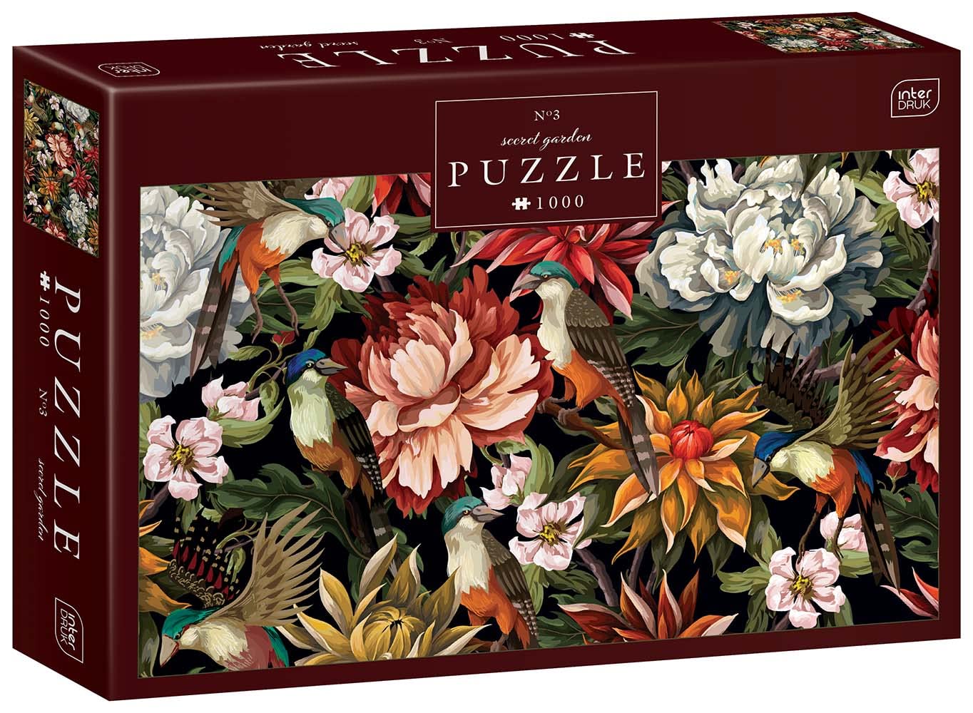Puzzle 1000 for Adults - Interdruk - Secret Garden no. 3