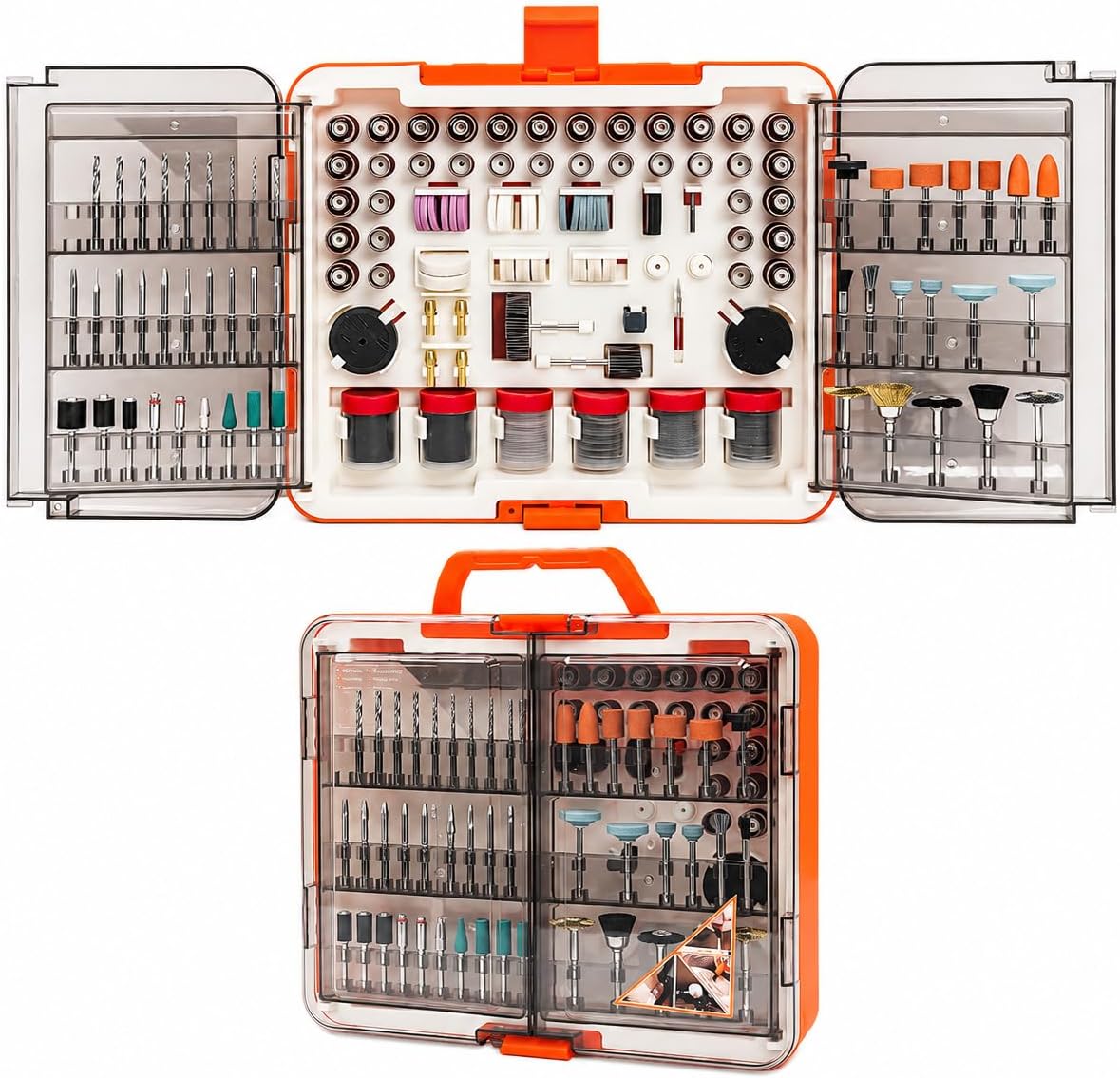 HARDELL 508PCS Rotary Tool Accessories Kit for Sanding Cutting Polishing
