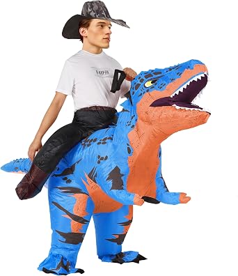 Inflatable Dinosaur Costume For Adults,Dinosaur Ride on various role playing parties on Halloween and Christmas