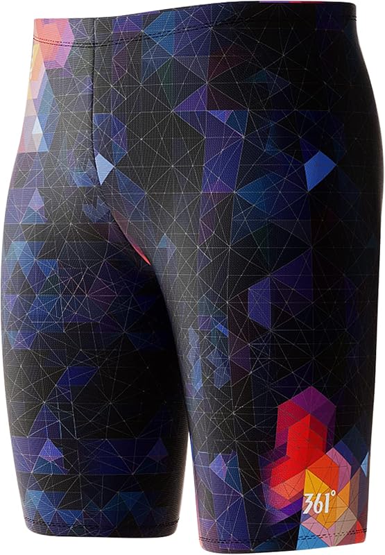 Swim Jammers for Men, Pro Racing Training Swimsuit, Chlorine Resistant Endurance Mens Swim Suit Swimwear Tech Pant