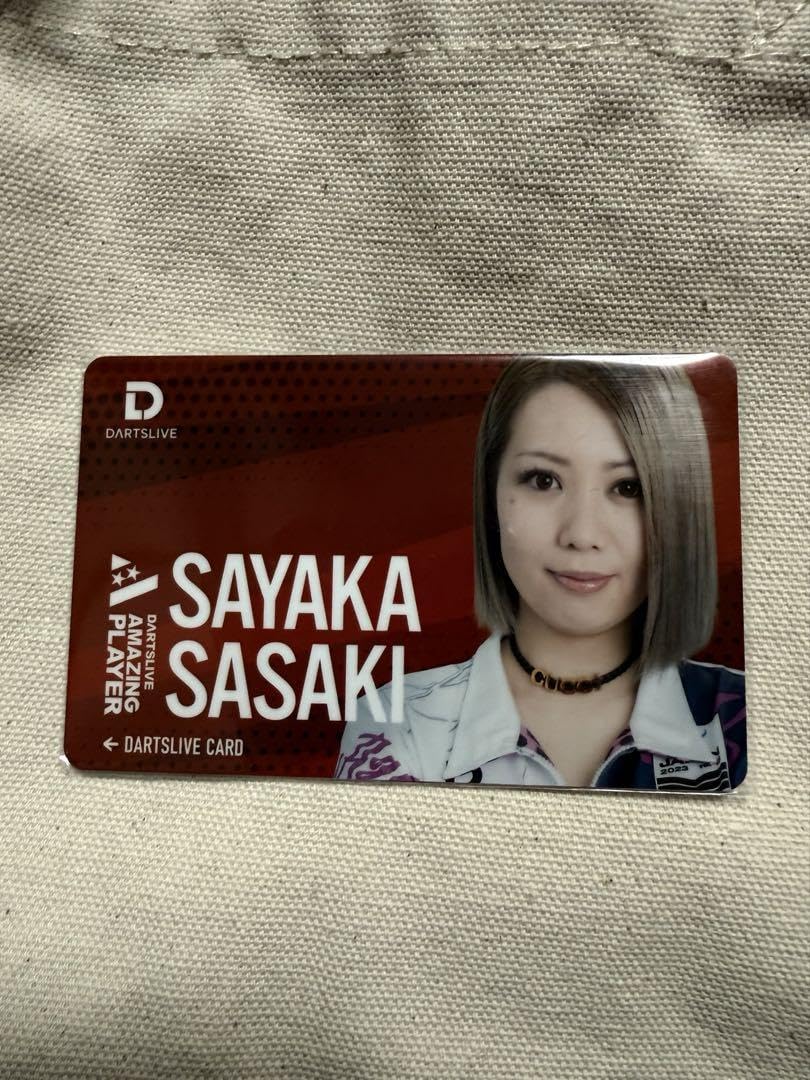 佐々木 沙綾香ダーツライブカード アクセサリ > ダーツライブカード > DARTSLIVE PLAYER GOODS第五
