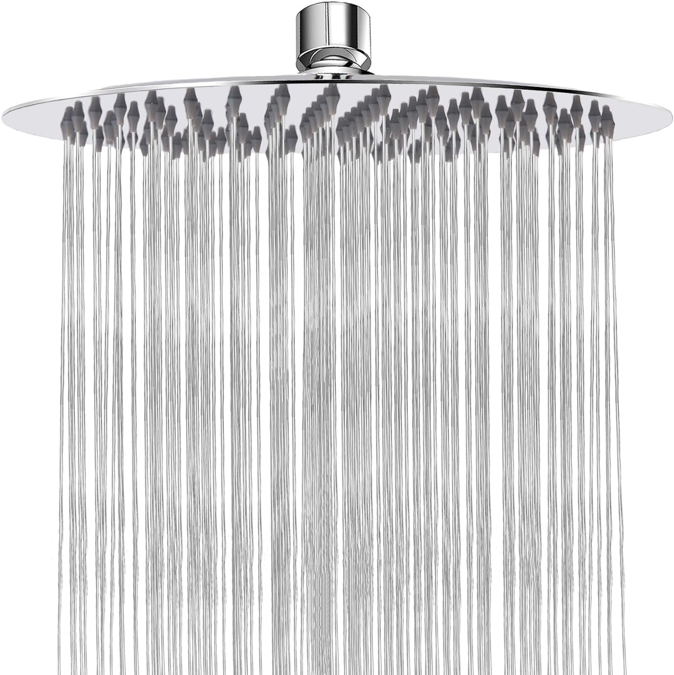 Rain Shower Head, Katezon High Flow Rainfall Showerhead Stainless Steel