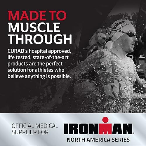 Miniatura 5 de Curad Performance Series IRONMAN - Tobillera infrarroja, elástica, talla SM