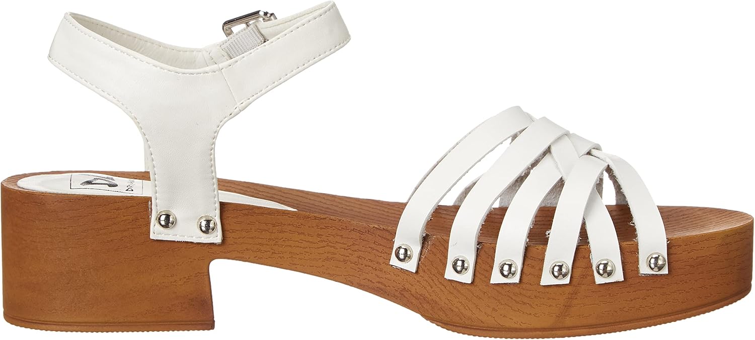 Women's HELSINKI Sandal, White, 5.5 - Image 6