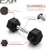 Vista 362 de CAP Barbell - Mancuerna recubierta Varias opciones de pares y conjuntos