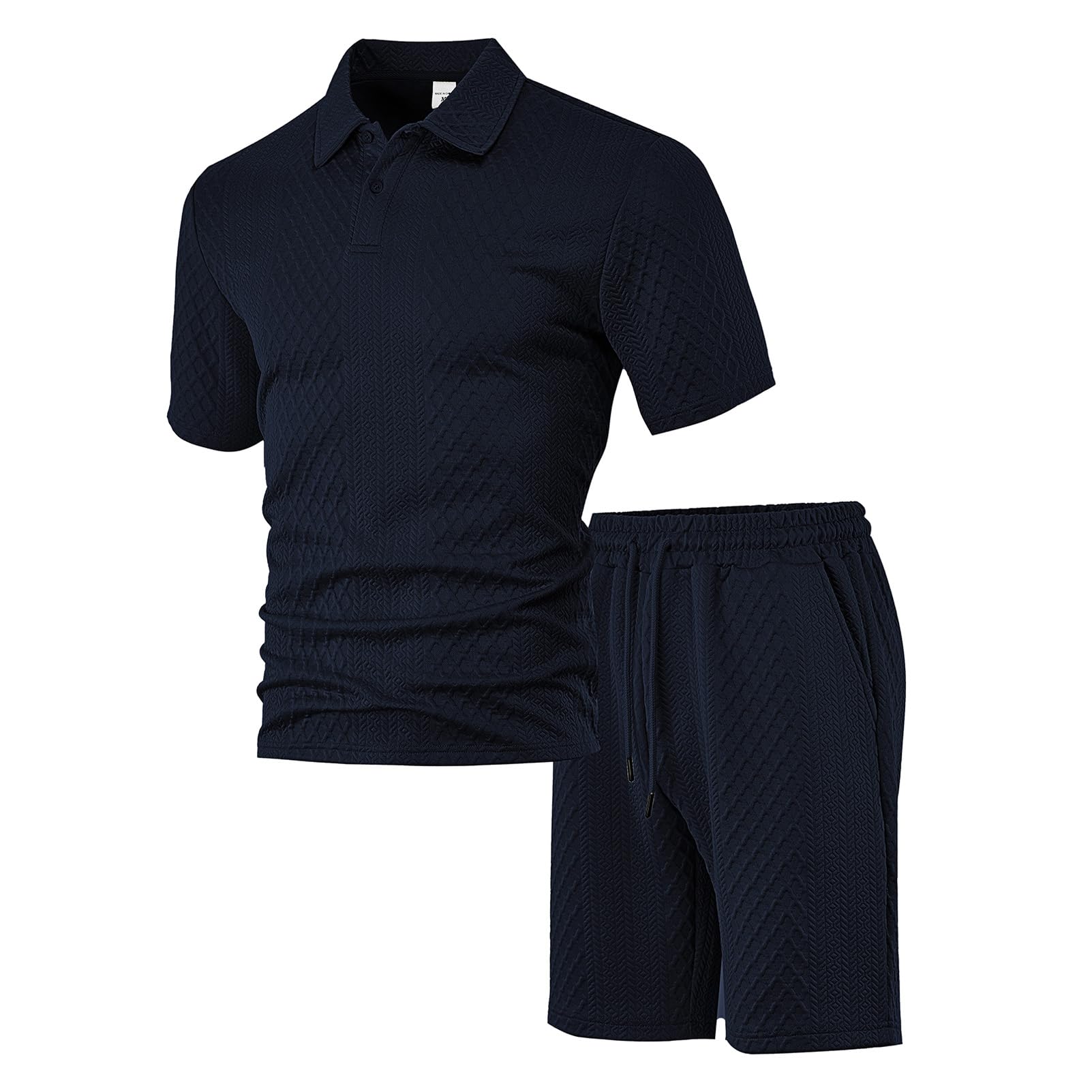 amropi Uomo Tute da Jacquard Pullover Felpa con Cappuccio e Jogging Pantaloni Sportiva Set