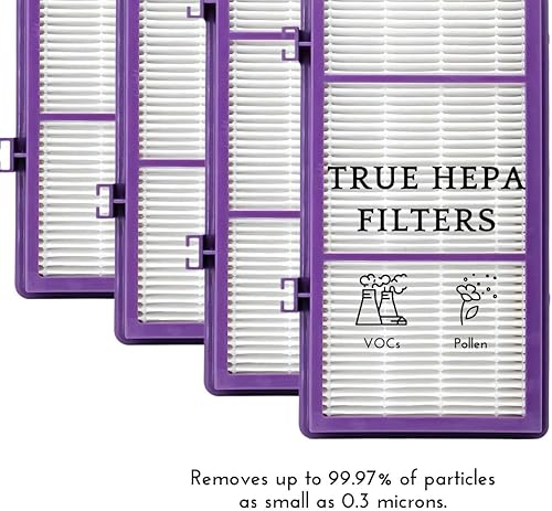 Miniatura 4 de Nispira HAPF300AP AER1 Performance Plus Filtro para purificador de aire Holmes HAPF30AT HAP242-NUC HAPF300AP-U4 True HEPA. 1 paquete