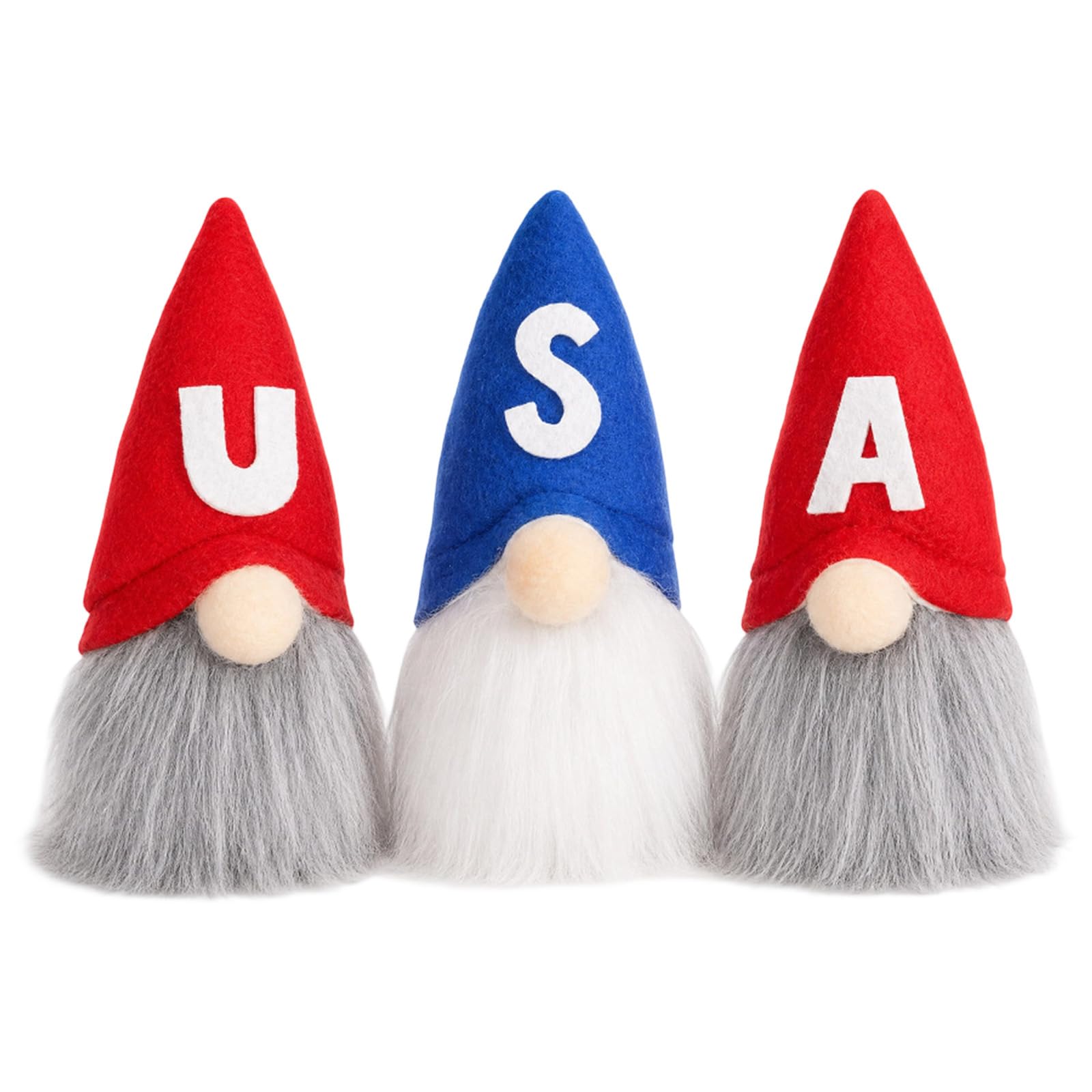 Limtula Independence Day Doll Figurines for Holiday Decoration and Party Supplies Gnomes Ornament Nationalistic Party Supplies