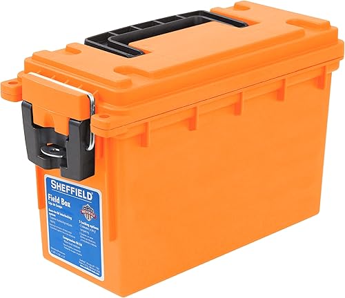 Miniatura 13 de Sheffield 12706 Contenedores de almacenamiento con tapas, paquete de 2 contenedores de almacenamiento apilables, fabricados en EE. UU., contenedores