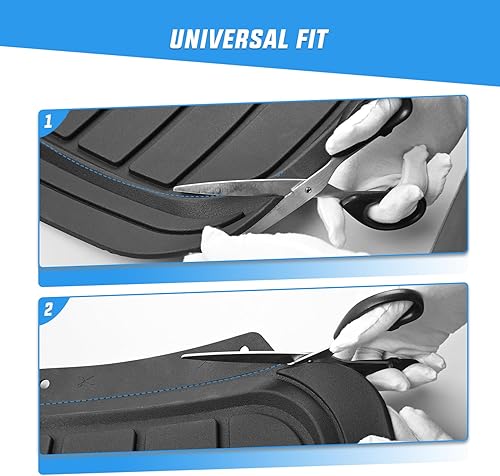 Miniatura 4 de Nilight Alfombrillas de PVC para autos, camiones, SUV, ajuste universal para adaptarse a la mayoría de vehículos, protección para todo tipo de