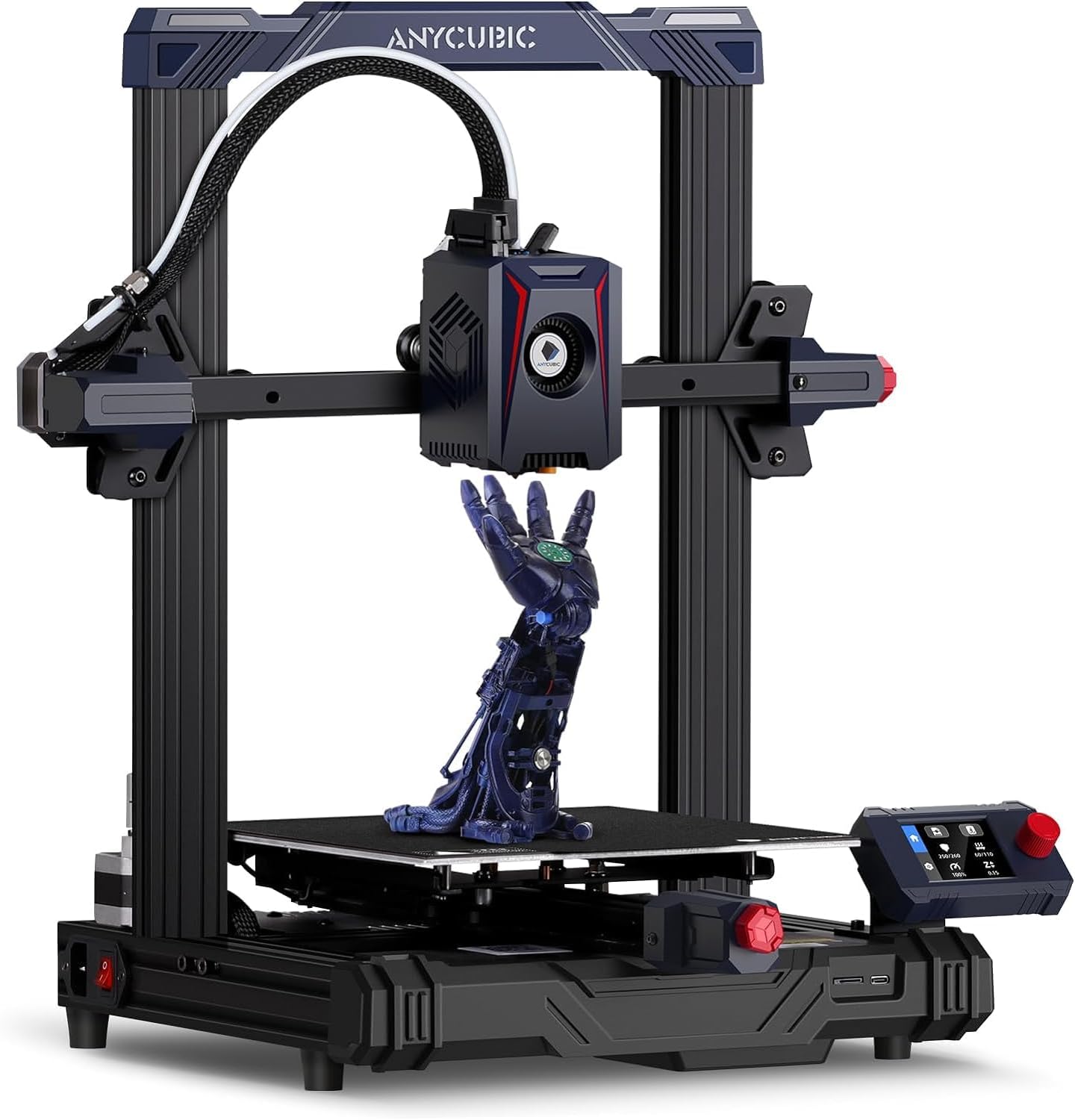 Kobra 2 Neo 3D Printer, Upgraded 250mm/s Faster Printing Speed with New Integrated Extruder Details Even Better, LeviQ 2.0 Auto-Leveling Smart Z-Offset Ideal for Beginners 8.7"x8.7"x9.84"