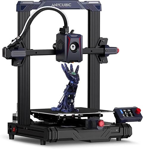 Anycubic - Impresora 3D Kobra, impresora 3D FDM con nivelación ANYCUBIC LeviQ autodesarrollada y plataforma magnética extraíble para bricolaje en