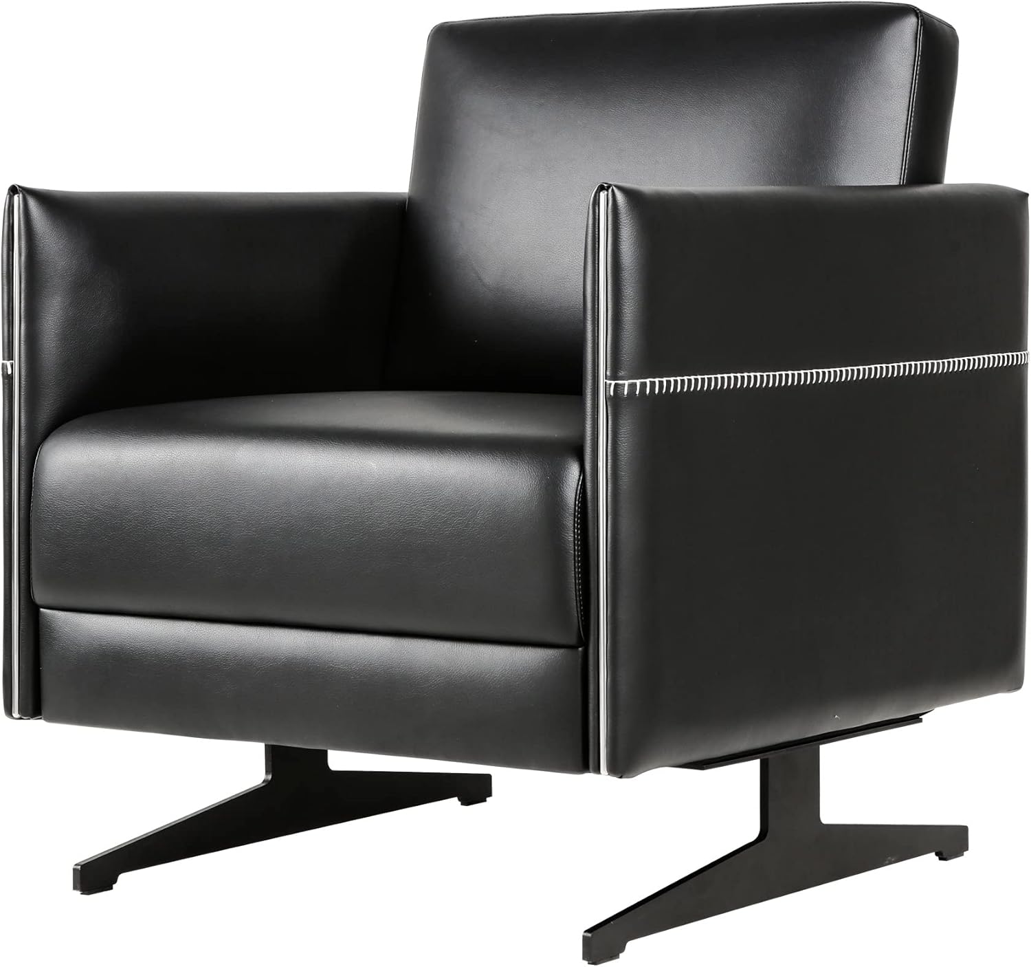 DC DICLASSE Waiting Room Chair Black Lobby Chair Office