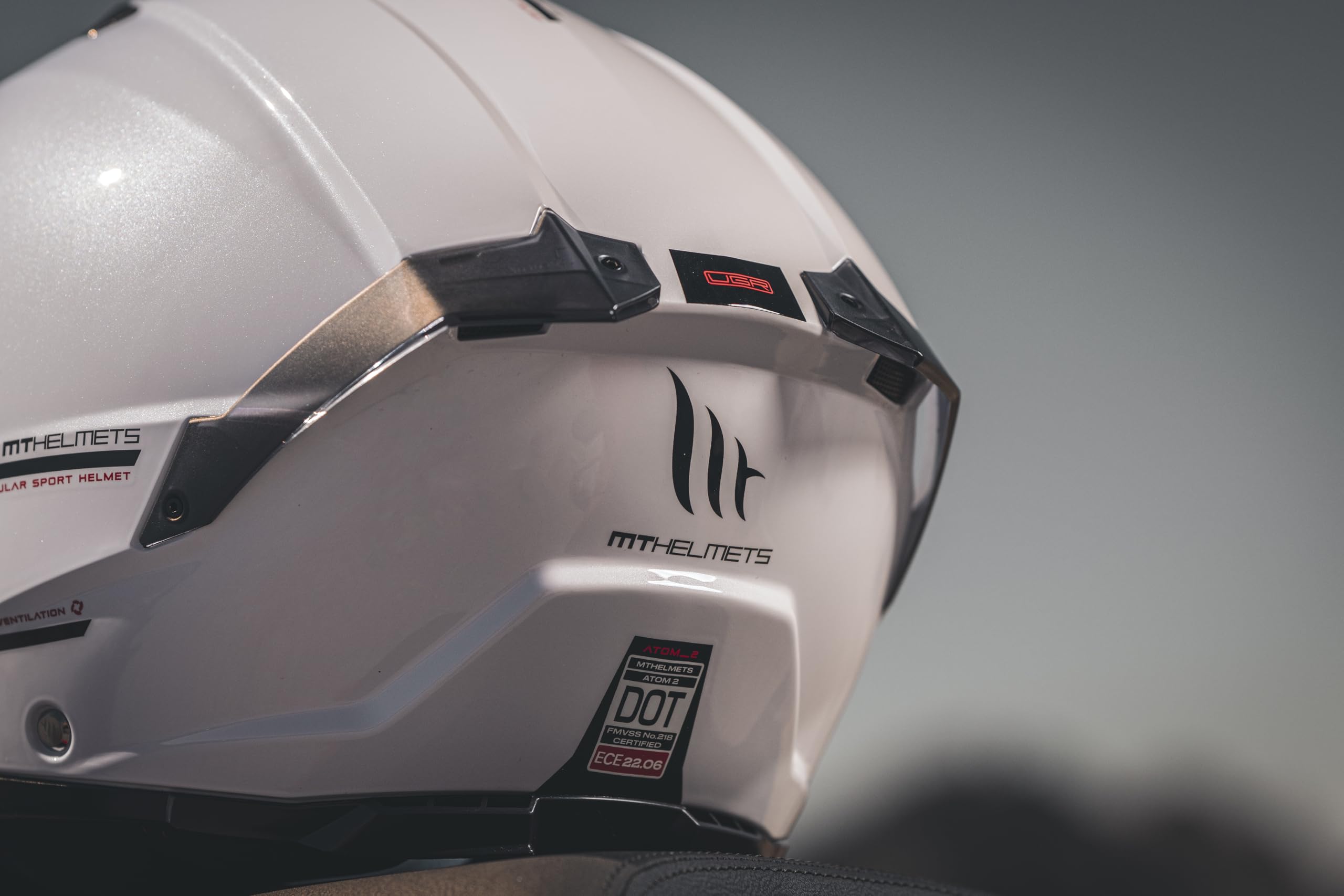 MT Motorcycle Helmet Modular Flip Front - Atom 2 - Bast D5 Matt