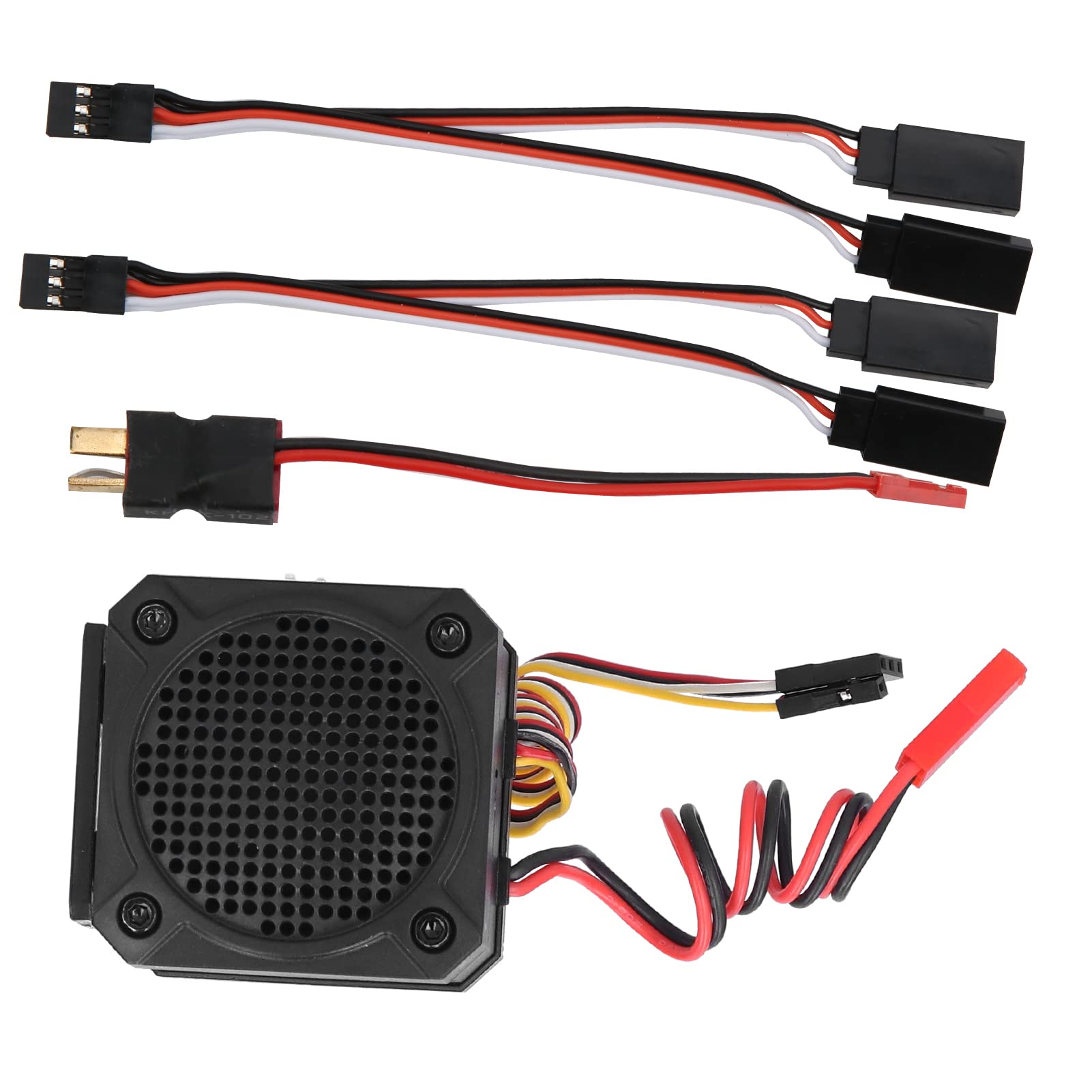 Modell der RC Soundeinheit 7 × 7 × 6, Motor-Sound-Simulator, 10 Sound-Effekte, Ersatzteile, Zubehör für Modellauto RC