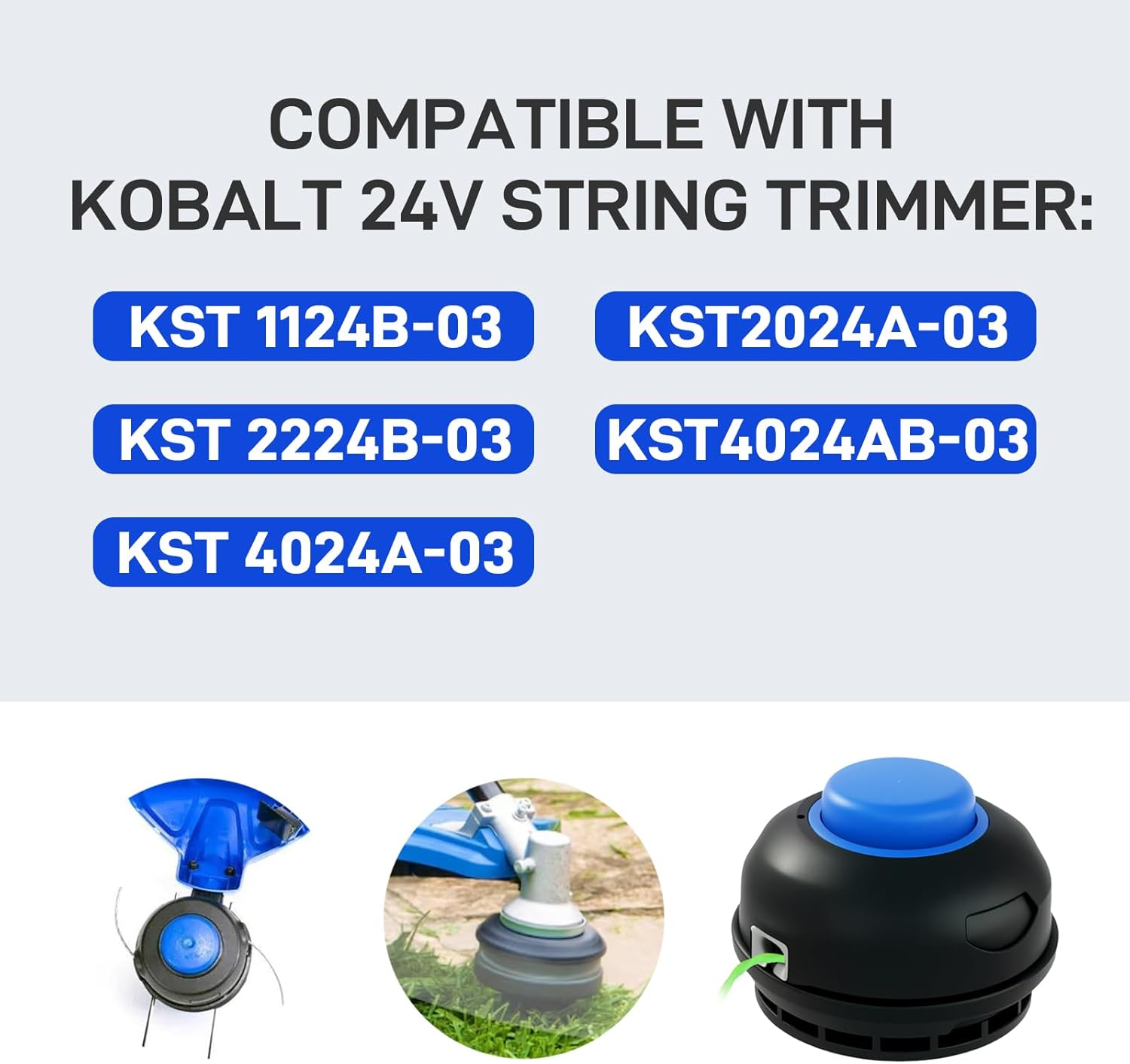 Compatibility list for Kobalt 24V string trimmers