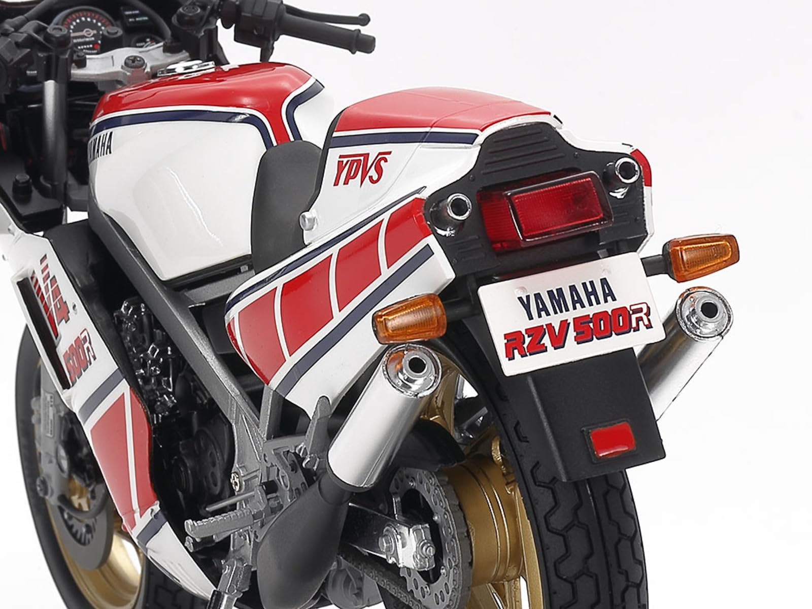 Tamiya 14037 1:12 Yamaha RZV500R 1983, replica fedele all'originale, kit di costruzione in plastica, fai da te, modellismo, assemblaggio, kit per moto