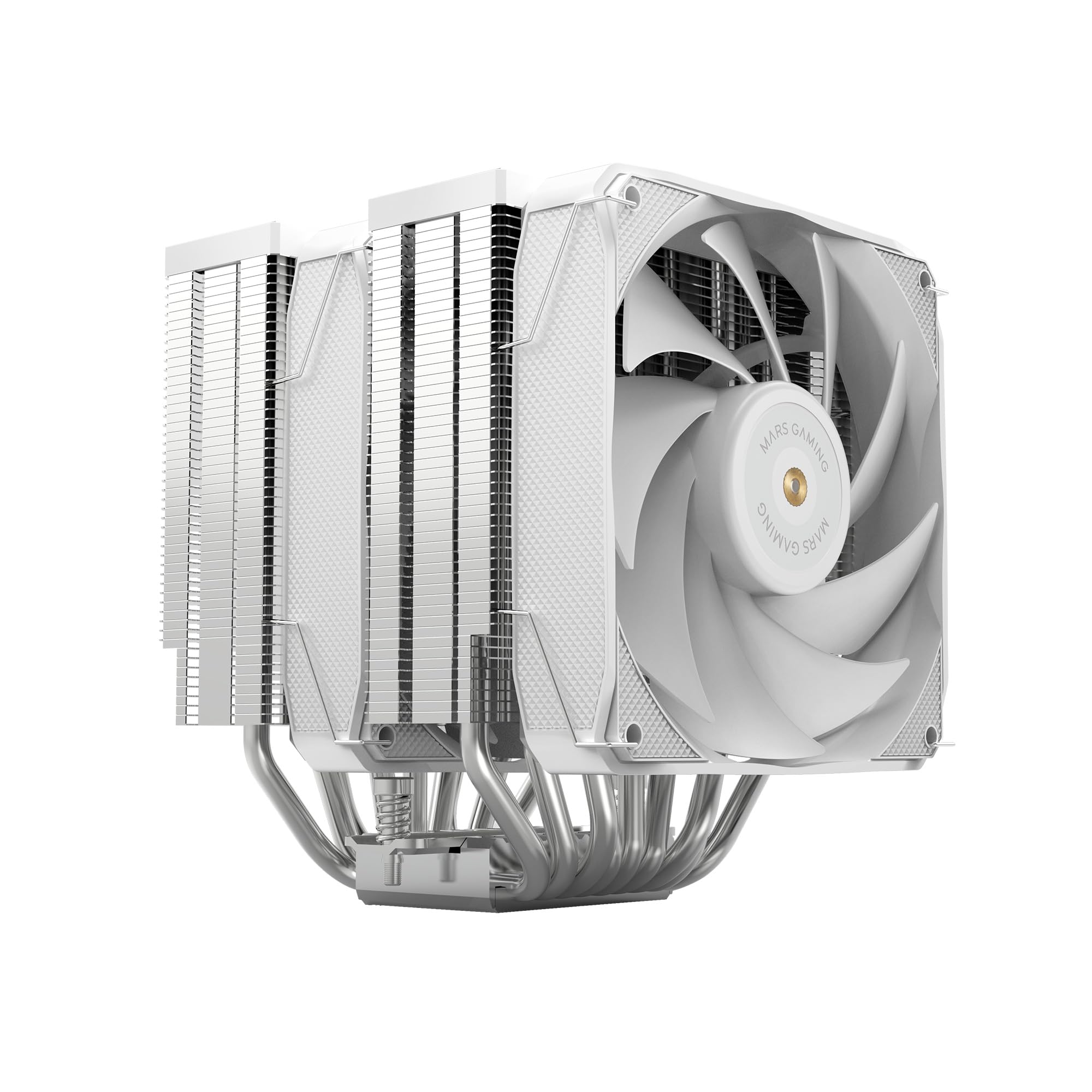 MARS GAMING MCPU-X5ARGB, Disipador CPU 280W TDP, 5x Heatpipes HCT Nueva Generación, Ventilador PWM SI Extreme-Silent ARGB 120mm, Núcleo de Cobre Hiperbalanceado, Compatibilidad Universal, Negro — view 52