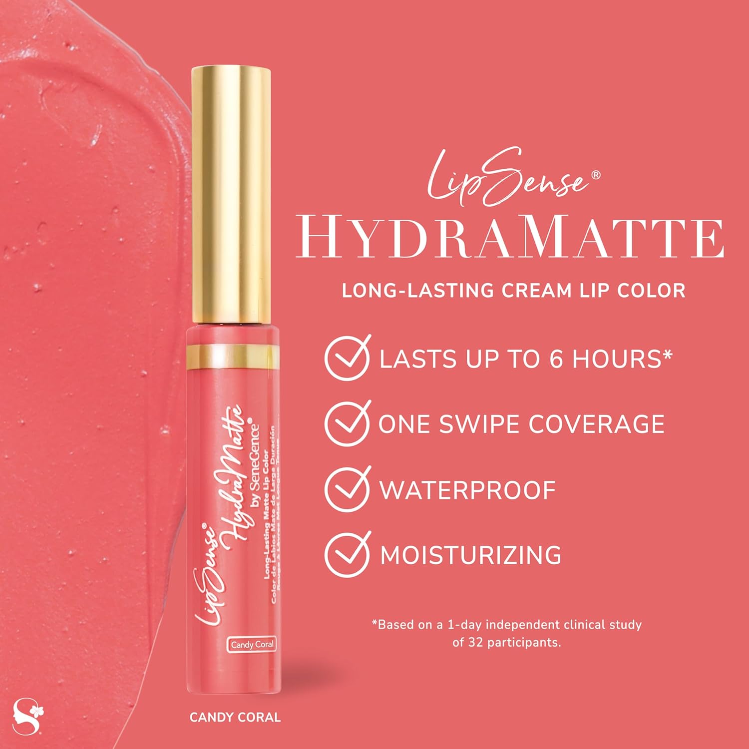 SeneGence LipSense HydraMatte Long-Lasting Liquid Lipstick – Up to 6-Hour Wear. Waterproof. Transfer-Proof Cream-to-Matte. Hydrating. Vegan. Alcohol-Free. - Image 4